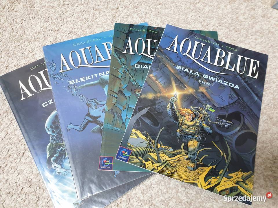 Aquablue 4 albumy fantasy i s-f Gdynia sprzedam