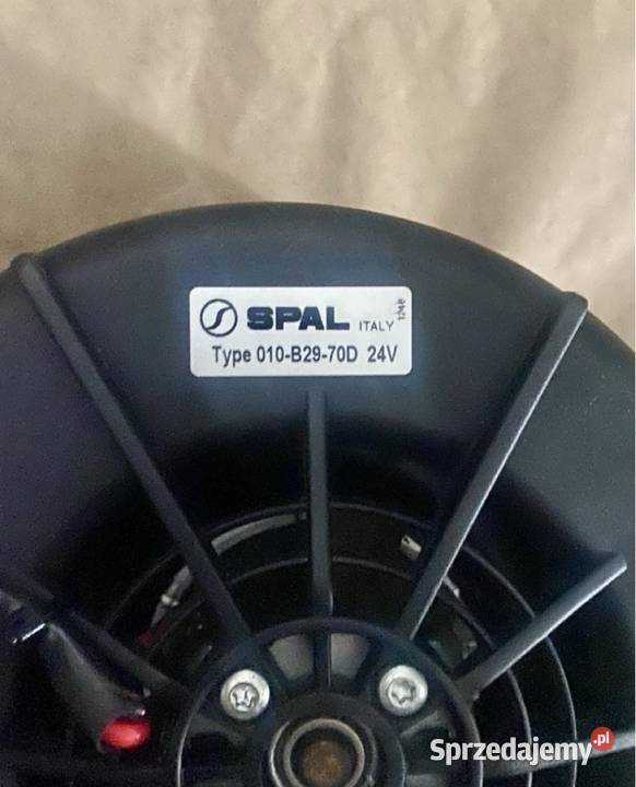 WENTYLATOR SPAL 24V RPA3VCB 010B7074D ORYGINAŁ pomorskie Gdańsk