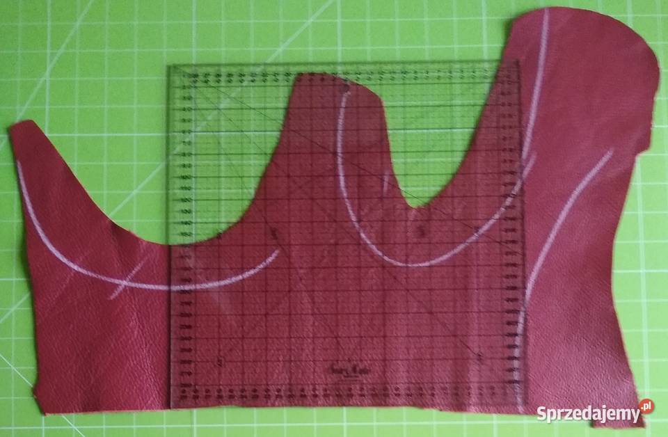 Skóra 267 g Licowa Włoska 2 Duże kawałki Gdańsk