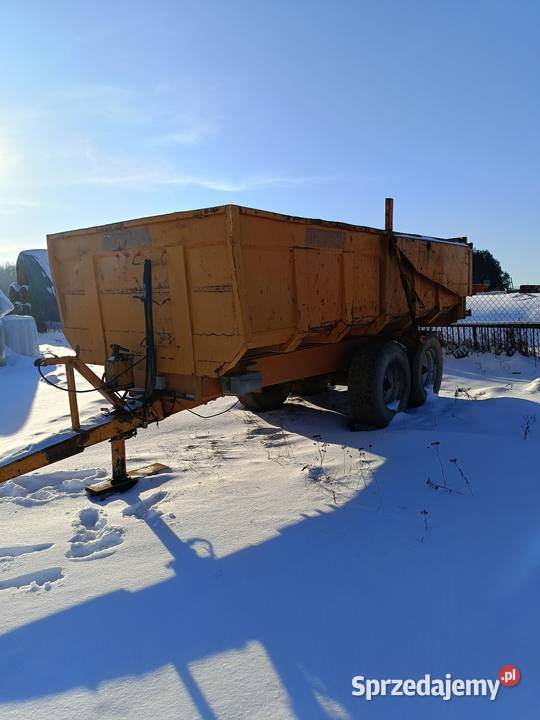 Przyczepa skorupowa rolland 12t Łomża sprzedam