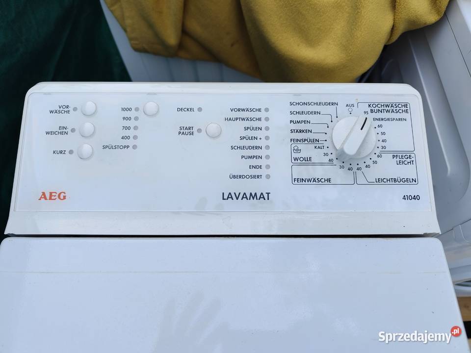 Pralka automatyczna ładowana z góry wolnostojące Lubin