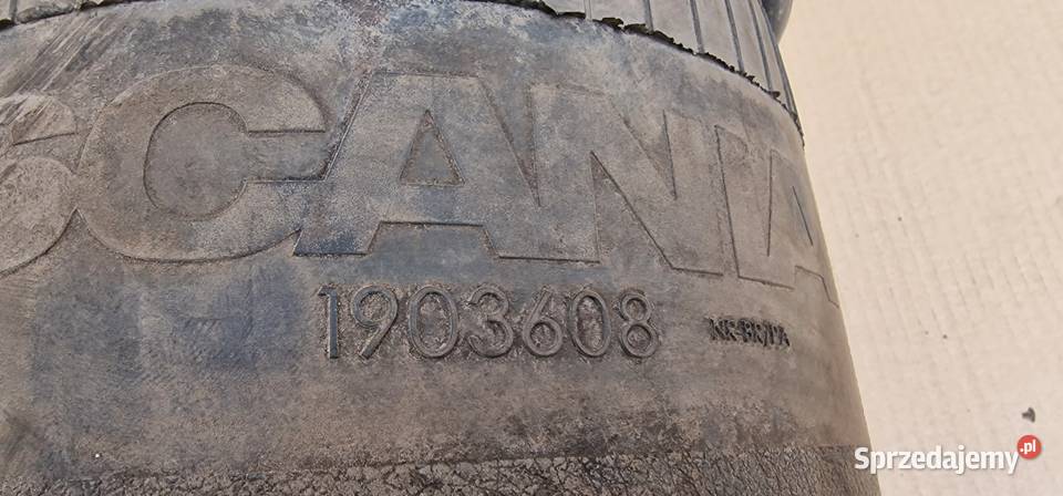 SCANIA R S MIECH PODUSZKA RESOR PNEUMATYCZNY Bieleń