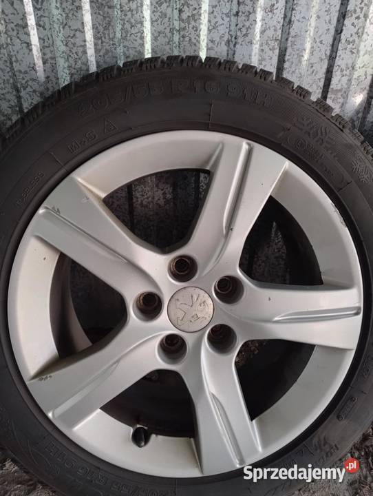 Felgi 16 z oponami zimowymi 20555r16 Chmielnik