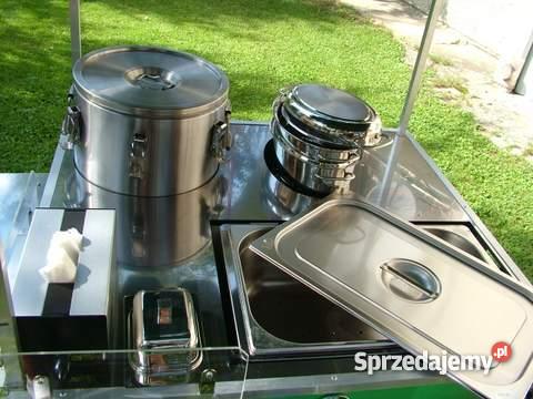 Wózek gastronomiczny kukurydza hotdog Gastronomia Targowiska