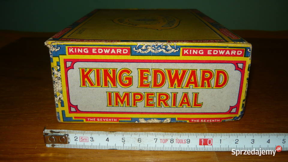 Pudełko cygarach King Edward Imperial Pozostałe Sokółka sprzedam