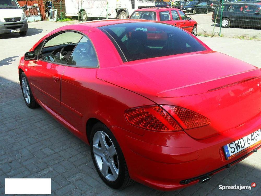 Peugeot 307 CC KLIMATRONIC AUTOMAT SKÓRY Rybnik sprzedam