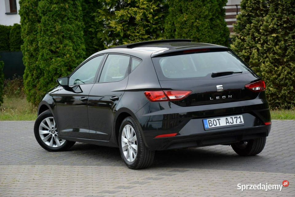 Seat Leon Led Beats Panorama Navi FrontAssist kurtyny powietrzne Ostrów Mazowiecka