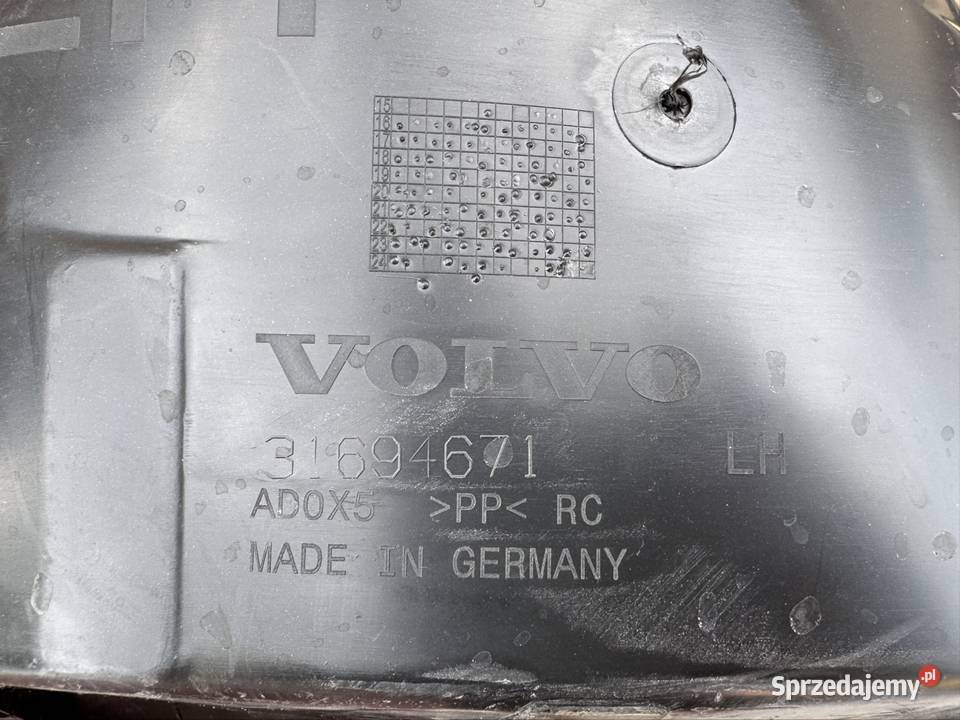 Nadkole przód lewe lh Volvo v90 s90 II 2 16 Międzychód sprzedam