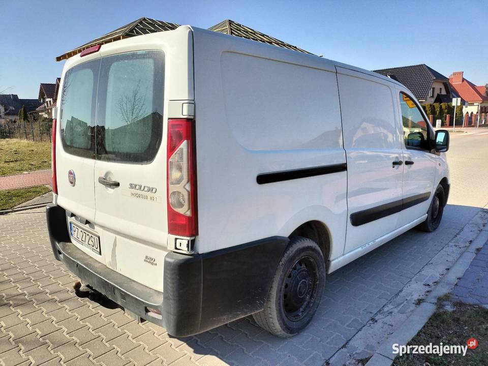 Fiat Scudo maxi long klima hak 20 diesel wielkopolskie Kostrzyn