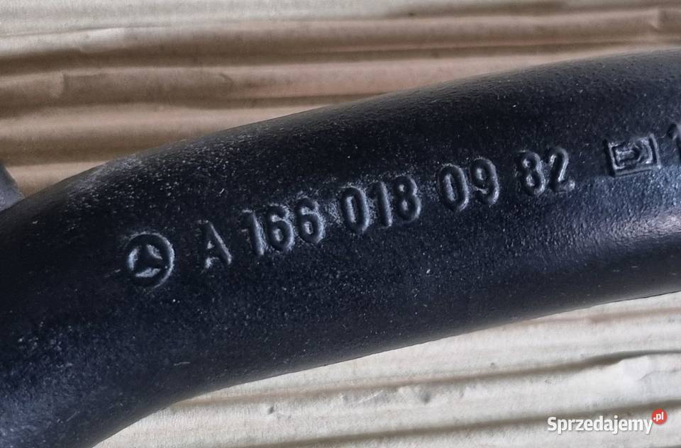 Wąż odmy odpowietrznik skrzyni korbowej Mercedes pomorskie Bolesławice
