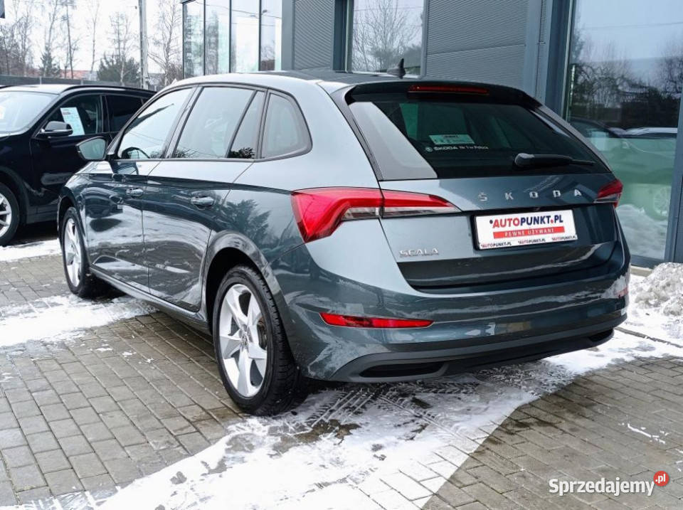Skoda Scala 2019r FV23 SalonPL Podgrzewane małopolskie Kraków