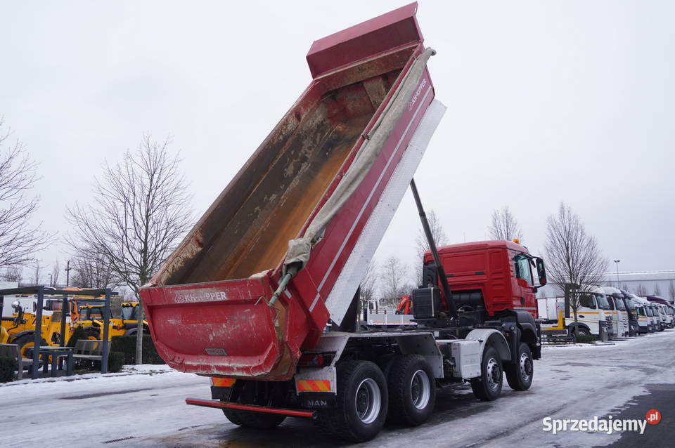 MAN TGS 41480 8x8 E6 Wywrotka KHKipper246794 bezwypadkowy Motoryzacja małopolskie Kraków