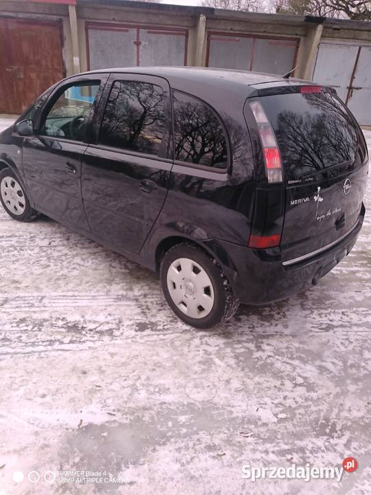 Opel Meriva 16 16v 2008r Rok produkcji 2008 podlaskie Białystok