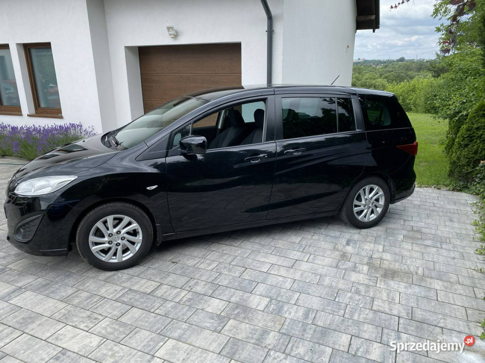 Mazda 5 7 osobowa Serwisowana w ASO mazdy przyciemniane szyby Samochody osobowe Poznań