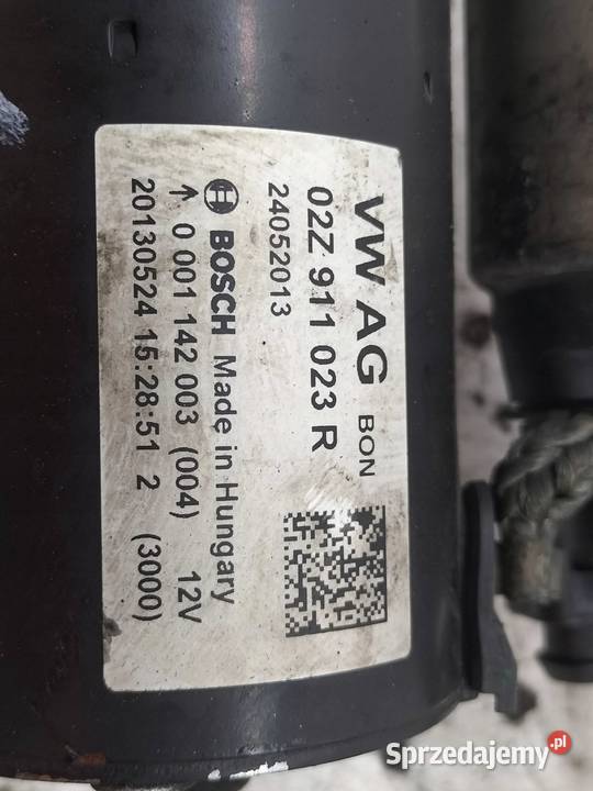 ROZRUSZNIK 02Z911023R 14 TSI VW Volkswagen Rok produkcji 2013