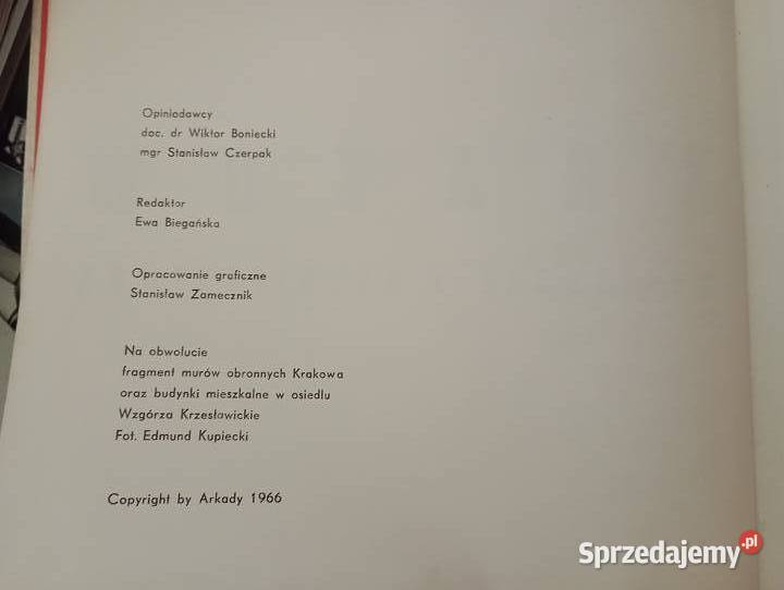 Kraków wyd 1966 książka zdjęcia ilustracje śląskie