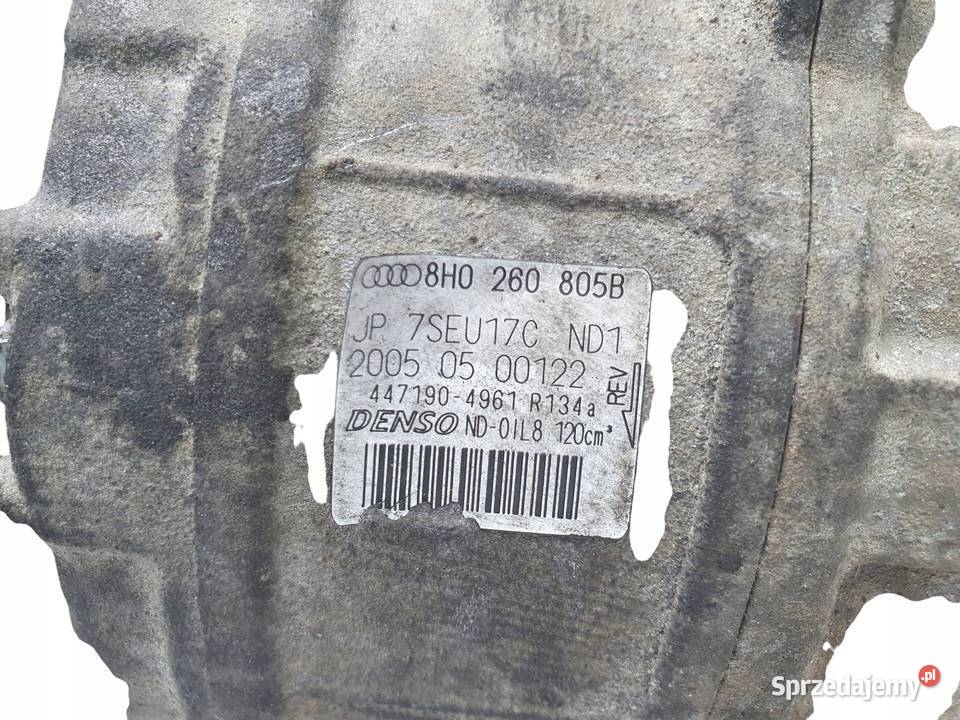 SPRĘŻARKA KLIMATYZACJI Audi A4 A6 A8 24 27 30 V6 Chełm