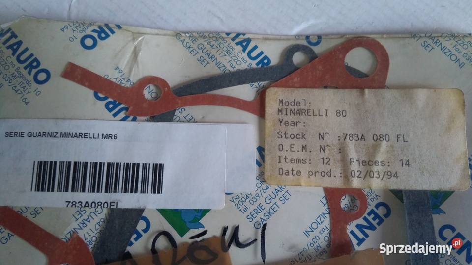USZCZELEKI SILNIKA Minarelli MR4 MR6 803 Bielsk Podlaski