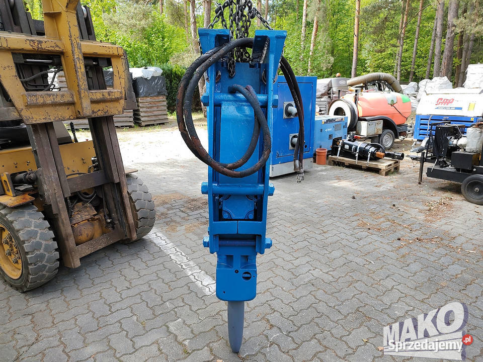 Młot hydrauliczny Krupp HM600 760 do koparki Ostrowiec Świętokrzyski