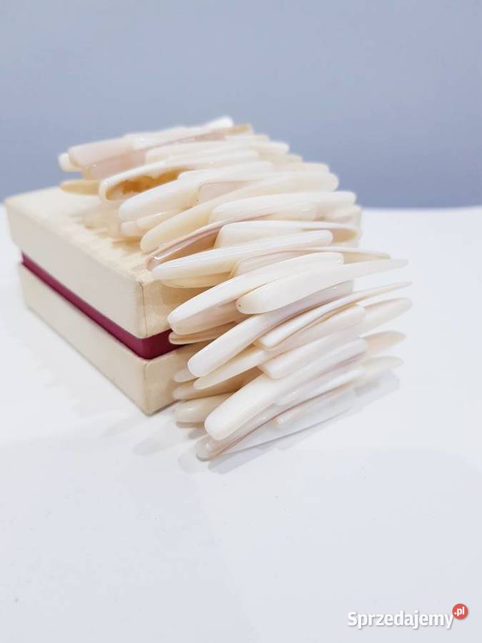 Beżowobrązowa bransoletka z masy perłowej Dąbrowa Górnicza