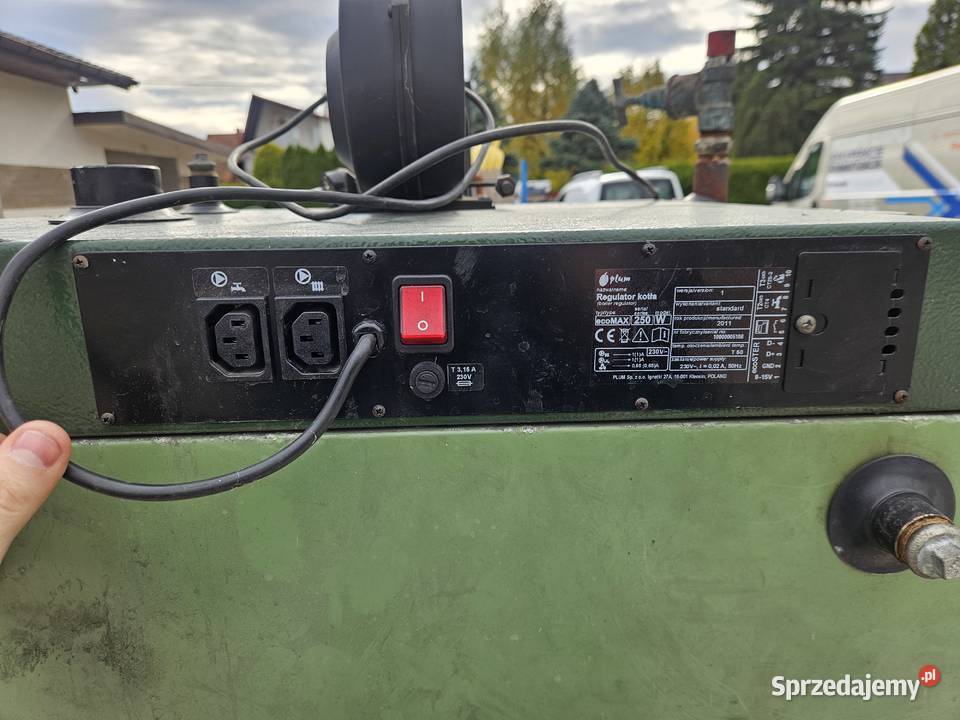 Piec na drewno węgiel paliwo stałe 23KW SAS