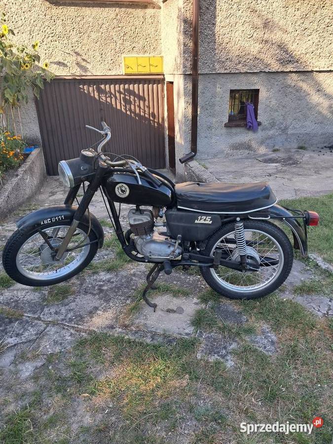 Wsk 125 orginal 1980 motorynka romet wfm shl mz turystyczny Jaworzno