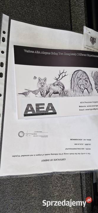 PCP AEA 635 Sporty strzeleckie i myślistwo Mława