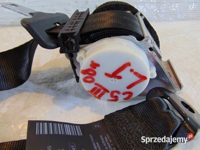 PAS BEZPIECZEŃSTWA LEWY TYŁ CITROEN C5 III 0814 osobowe wielkopolskie
