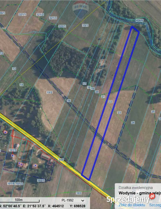 Działka pod zabudowę jednorodzinną Seroczyn