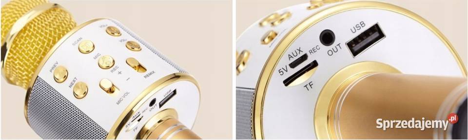 MIKROFON KARAOKE DZIECI BEZPRZEWODOWY GŁOŚNIK Warszawa