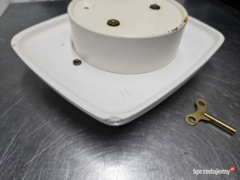 Stary ceramiczny zegar Junghans sprawny łódzkie Dobra sprzedam