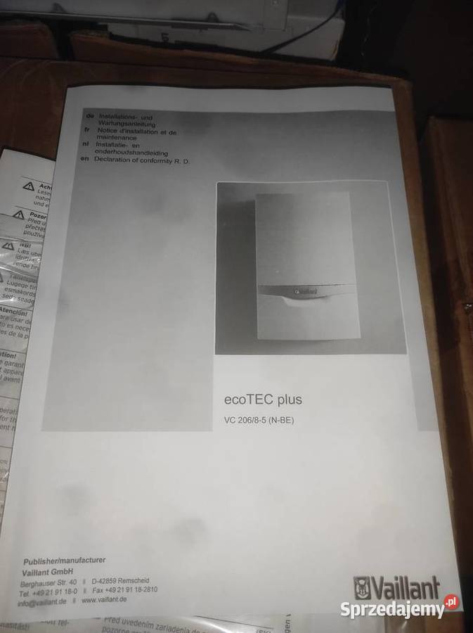 Vaillant Ecotec exclusive vc 24657 Inowrocław