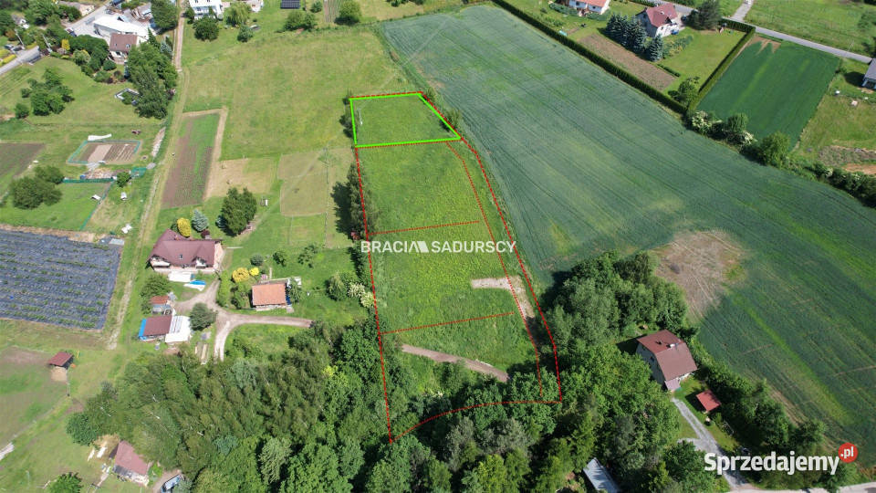 Grunt 1200m2 Grajów małopolskie
