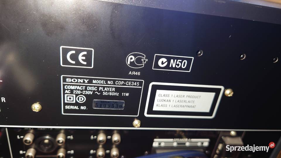 Odtwarzacz CD SONY CDPCE345 Gorlice