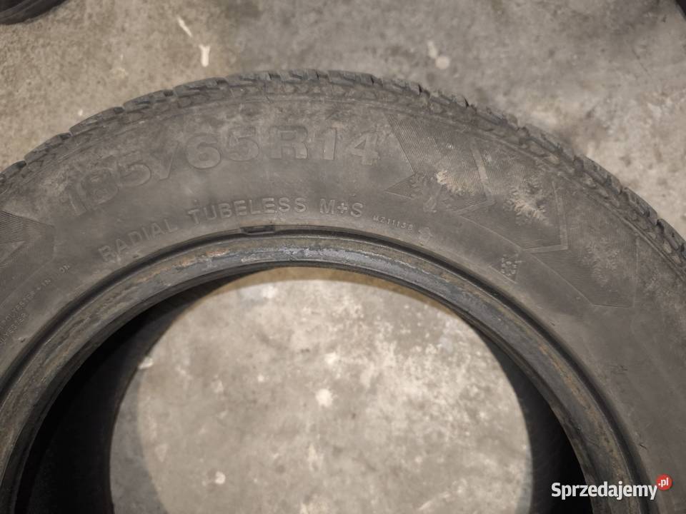 Komplet Używanych Opon Zimowych Dynamo SnowH 14cale Samochodowe Białogard