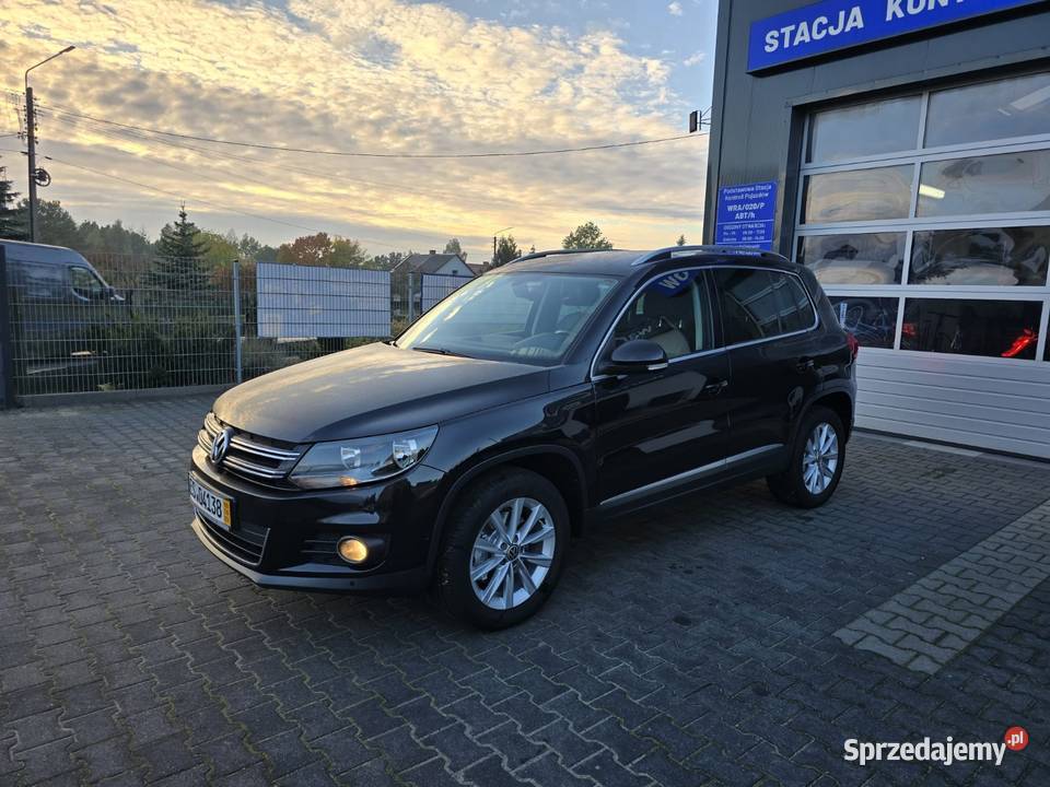 Vw Tiguan 2013 4x4 benzyna Skóra kamera mazowieckie Pionki