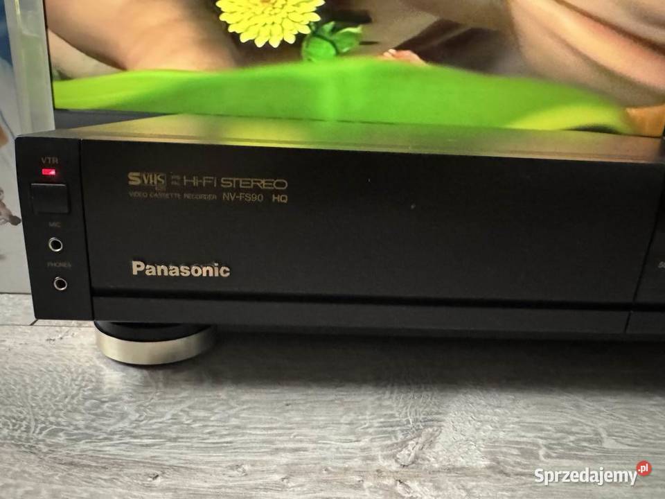 Magnetowid Panasonic NVFS90 Oryginalny Pilot