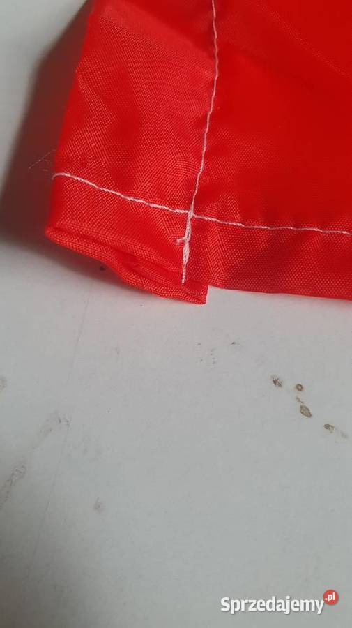 Flaga polski na auto Konin
