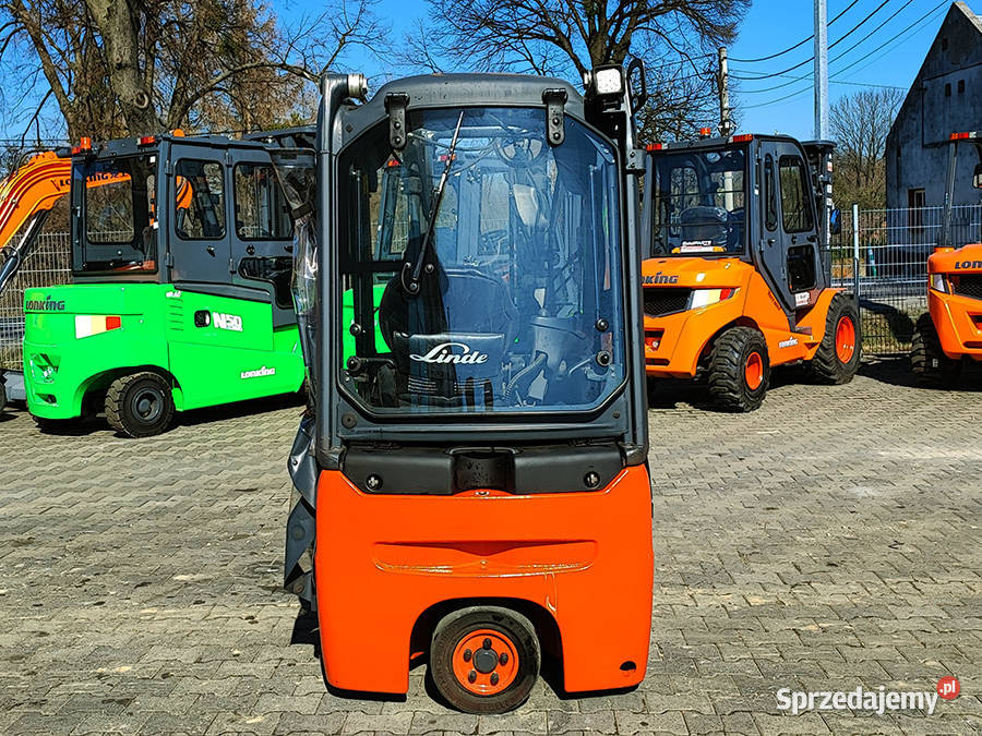 Wózek widłowy elektryczny Linde E1402 14 t Kęty