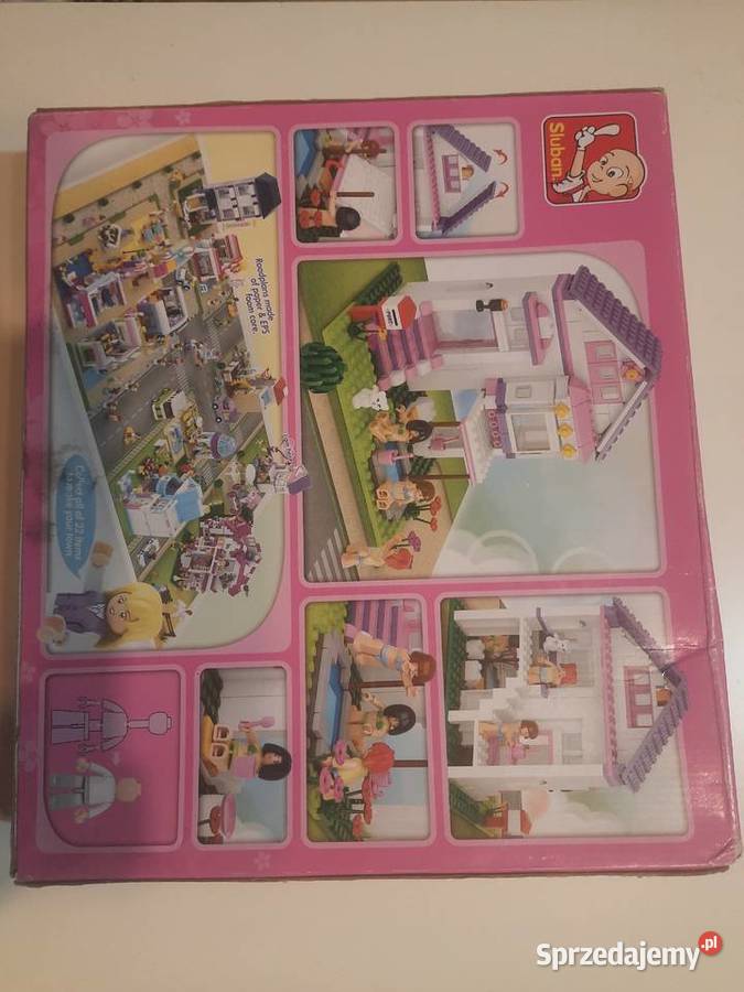 Klocki sluban Friends willa domek z basenem 291 Częstochowa