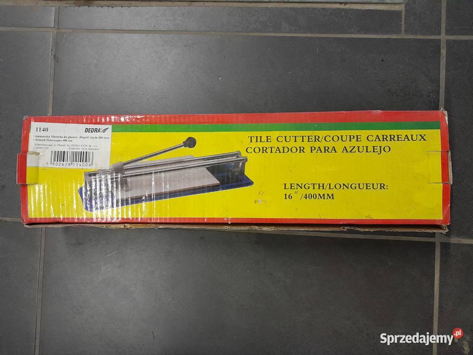 Przecinarka do glazury 400 mm kółko 15mm Oblęgór