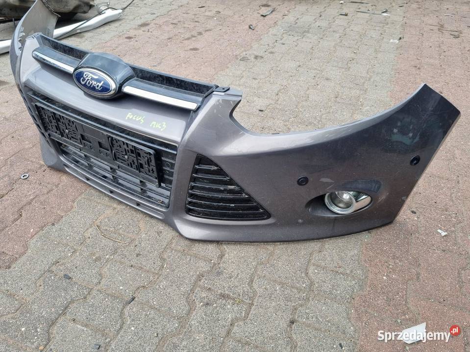 ZDERZAK PRZEDNI PRZÓD HALOGENY PDC 6X FORD FOCUS