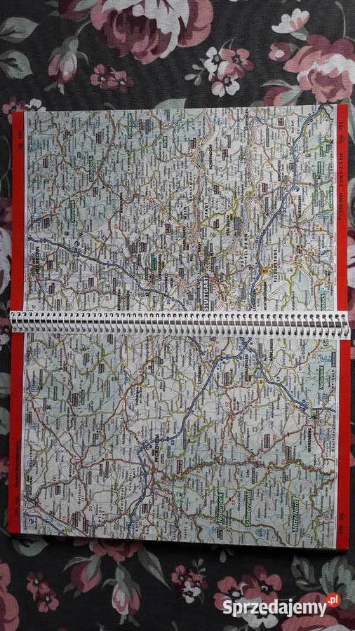 Atlas drogowy mapa Niemiec Kompaktatlas Głuchołazy