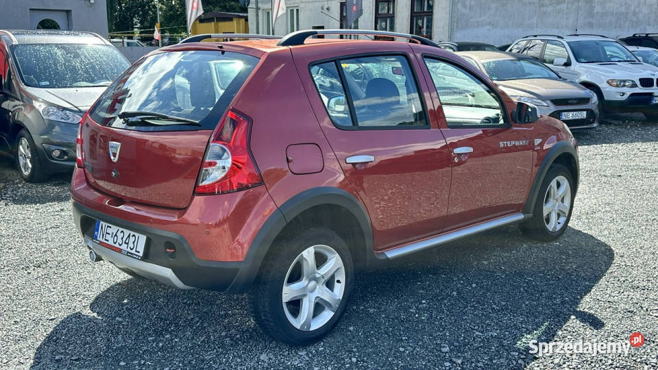 Dacia Sandero Stepway 16 Benzyna Zarejestrowany Zarejestrowany w Polsce Sandero Stepway Elbląg sprzedam
