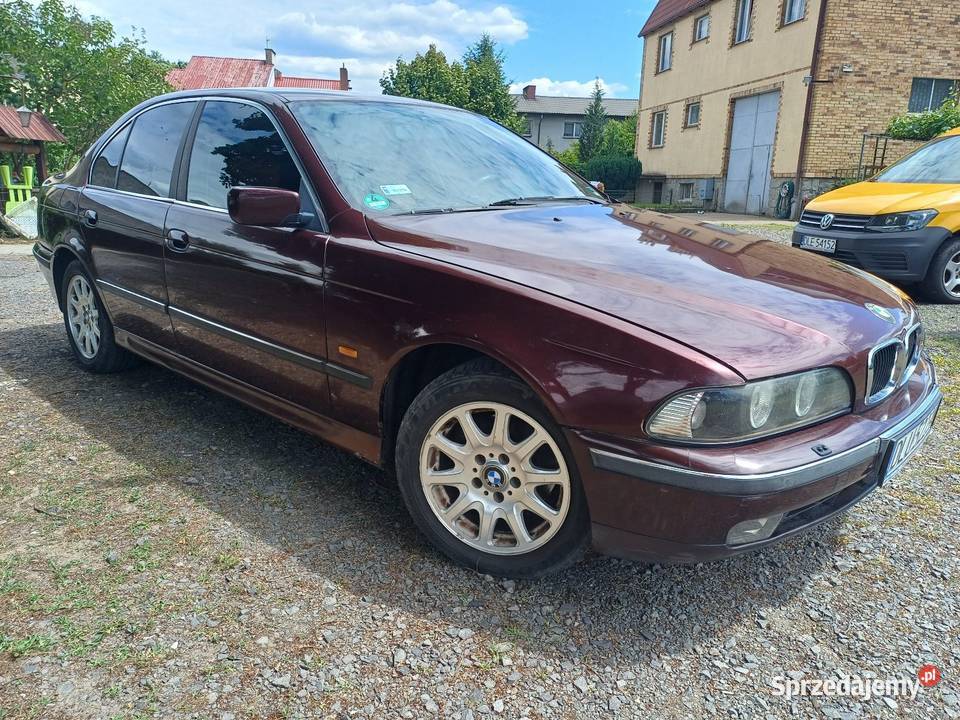BMW 520i E39 SEDAN 20i R6 LPG 1998r 2000cm3 Lubin sprzedam
