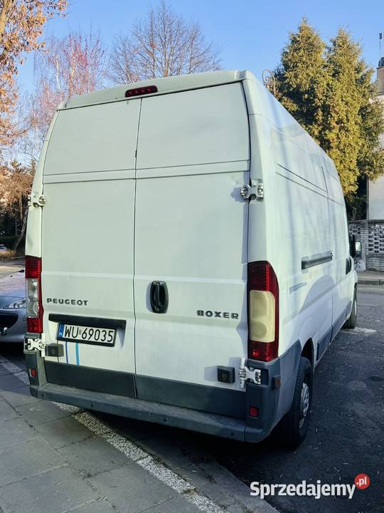 PEUGEOT BOXER L3H3 1 właściciel profesjonalna mazowieckie Warszawa