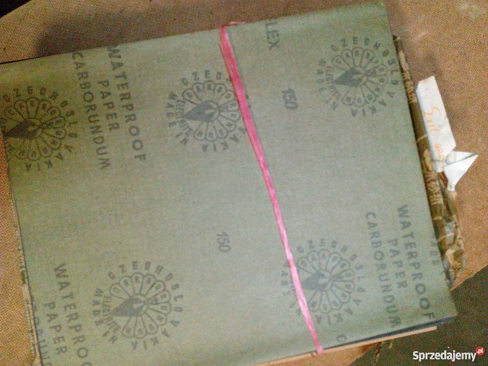 Papier Ścierny Wodoodporny 10 arkuszy Góra