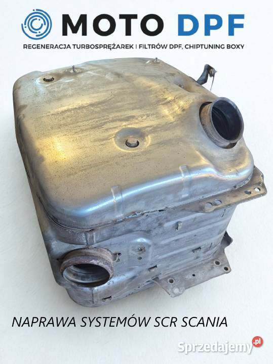 Tłumik Scania Euro 6 R i G wymiana katalizatorów Warszawa