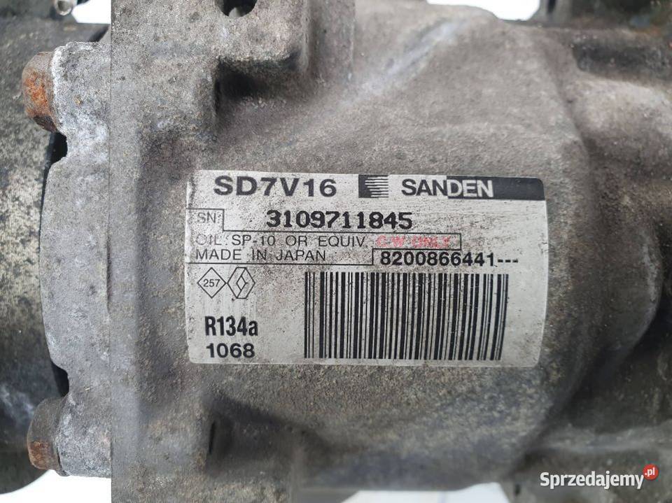 SPRĘŻARKA KLIMATYZACJI DACIA SANDERO 8200866441 Lipno