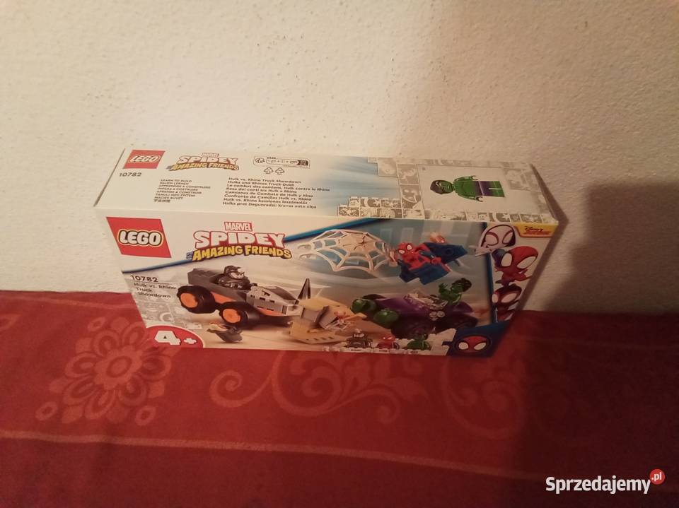 Lego marvel super heroes Hulk kontra Rhino 10782 Warszawa